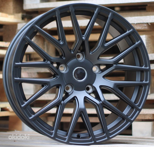 R18x8.5  5X127  ET  40  71.5  L2144  Black Half Matt (BLHM)  For RACIN  (Z5+P1)