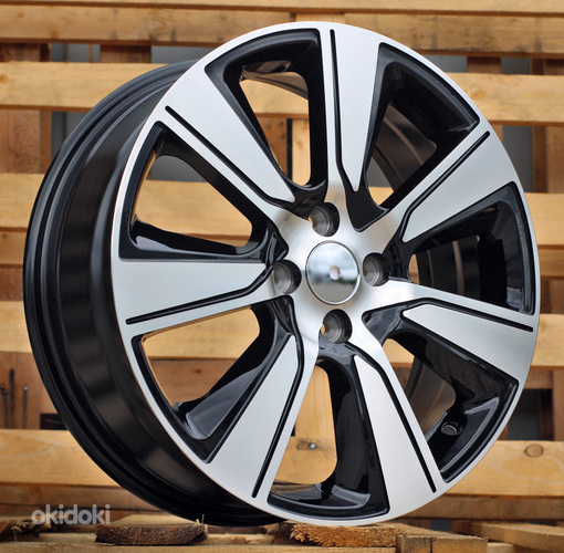 R17x6.5  4X100  ET  45  60.1  L1671  Black Polished (MB)  For RACIN  (P1)