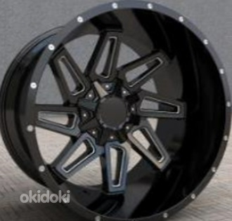 R20x10  12X135/139  ET  M12  106.1  L1760  Black (BL)  For 4X4  (K3)  (Milling)