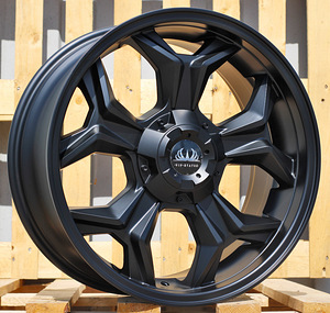 R20x9  6X139.7  ET  20  108.1  L1859  Black Matt (BM)  For 4X4  (K3)  (Milling) (1 foto / 1)