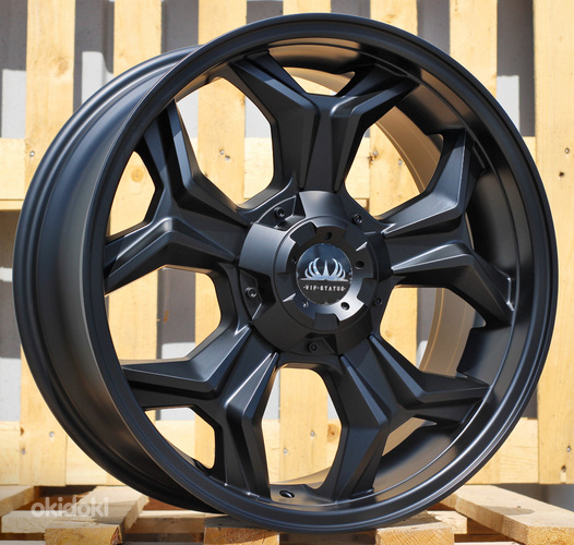 R20x9  6X139.7  ET  20  108.1  L1859  Black Matt (BM)  For 4X4  (K3)  (Milling)
