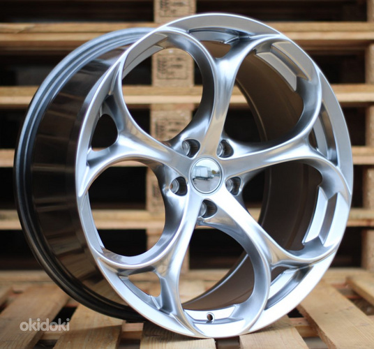 R17x7.5  5X110  ET  33  65.1  L1664  (YF5707)  Hyper Black (HB)  For ALFA  (A)  (HYBRID FORGED (ET31))