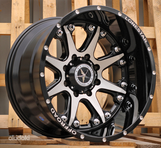 R20x10  8X170  ET  M25  125.2  L1526  Black Polished (MB)  For 4X4  (K3)  (Milling)