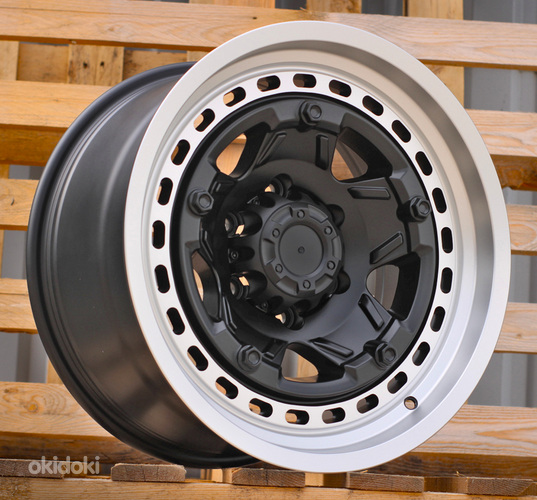 R17x9  6X139.7  ET  0  110.1  JT186  Black Polished (MB)  For 4X4  (K3)