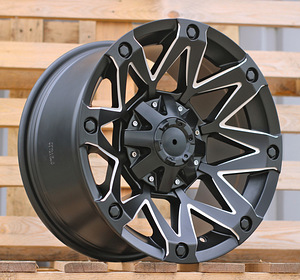 R16x8.5  6X114.3  ET  0  66.1  JT126  Black Matt (BM)  For 4X4  (K3+Z5)  (Milling) (1 foto / 1)