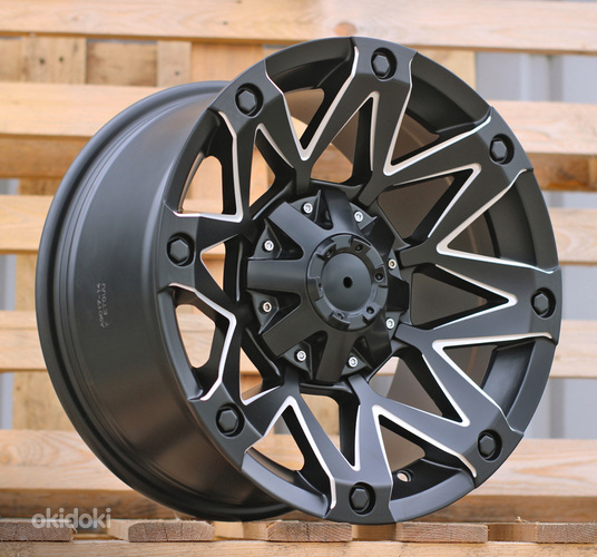 R16x8.5  6X114.3  ET  0  66.1  JT126  Black Matt (BM)  For 4X4  (K3+Z5)  (Milling)