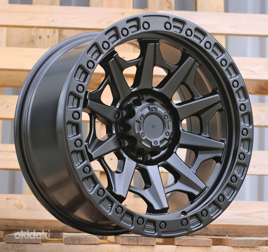 R18x9  6X135  ET  0  87.1  JT127  Black Matt (BM)  For 4X4  (K3)