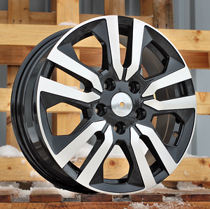 R16x6  5X114.3  ET  50  66.1  IN3516F  Black Polished (MB)  For RENAU  (K8)  (HYBRID FORGED (max 1400kg)) (1 foto / 1)