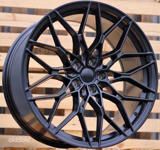 R19x9  5X120  ET  35  72.6  IN292  (Y1091)  Black Half Matt (BLHM)  For BMW  (K4+P)  (Rear+Front)