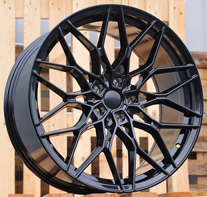 R20x9.5  5X112  ET  38  66.6  IN292  Black (BL)  For BMW  (K7+P1)  (Rear+Front) (1 foto / 1)