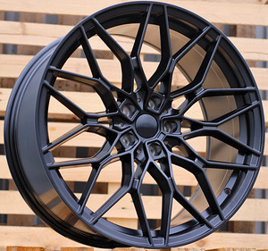 R19x8  5X120  ET  35  72.6  IN292  (Y1091)  Black Half Matt (BLHM)  For BMW  (K4+P)  (Rear+Front) (1 foto / 1)