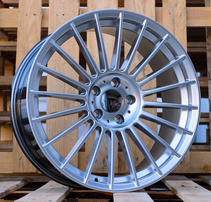 R19x8  5X112  ET  30  66.6  IN005  (IN0284)  Hyper Silver (HS)  For BMW  (K7)  (Rear+Front ALPINA (AKC 90 Eur)) (1 foto / 1)