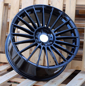 R20x8.5  5X112  ET  25  66.6  IN005  (IN0284)  Black (BL)  For BMW  (K7)  (Rear+Front New ALPINA) (1 foto / 1)