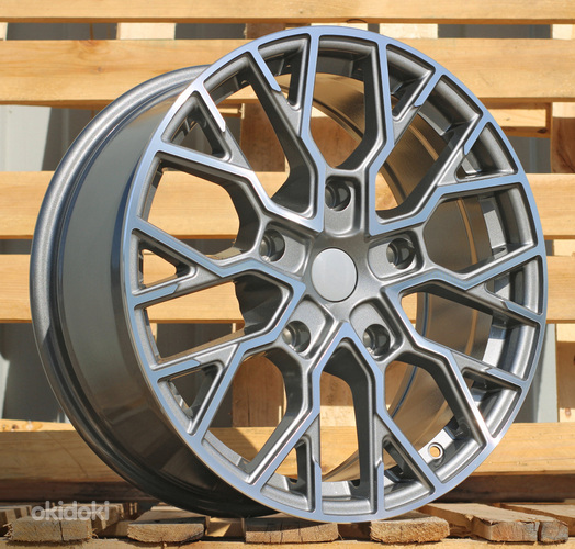 R18x8  5X160  ET  48  65.1  I5658  Grey Polished (MG)  For FORD  (Z5)