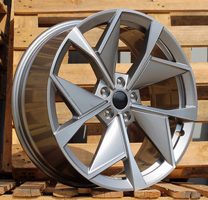 R20x8  5X112  ET  45  57.1  I5638  Grey Polished (MG)  For SKODA  (Z5)  ((AKC 125 Eur)) (1 foto / 1)