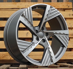 R19x8  5X112  ET  45  66.5  I5639  Grey Polished Half Matt (MGHM)  For AUD  (P2)  ((AKC 110 Eur)) (1 foto / 1)