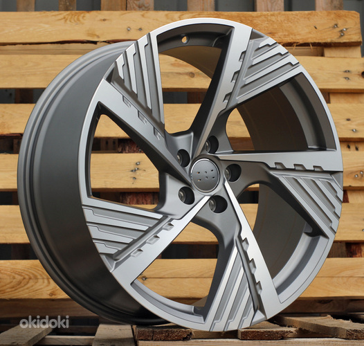 R19x8  5X112  ET  45  66.5  I5639  Grey Polished Half Matt (MGHM)  For AUD  (P2)  ((AKC 110 Eur))
