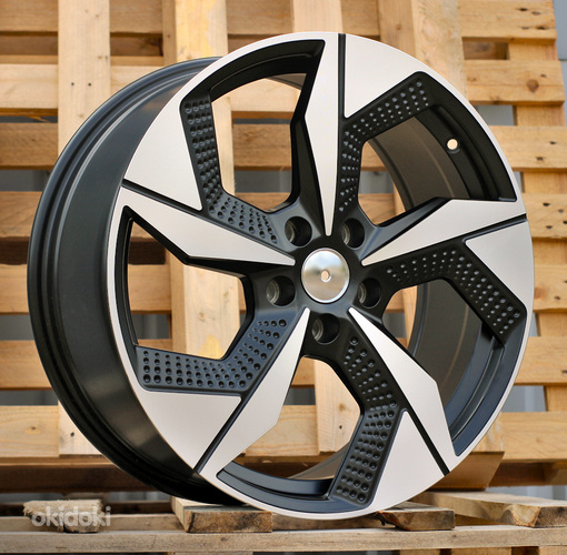 R19x8  5X114.3  ET  48  67.1  I5637  Black Polished Half Matt (MBHM)  For RACIN  (Z4)