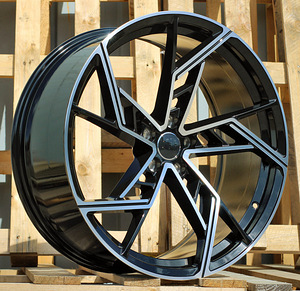 R20x9  5X112  ET  34  66.5  I5611  Black Polished (MB)  For AUD  (P2)  (New ABT Style) (1 foto / 1)