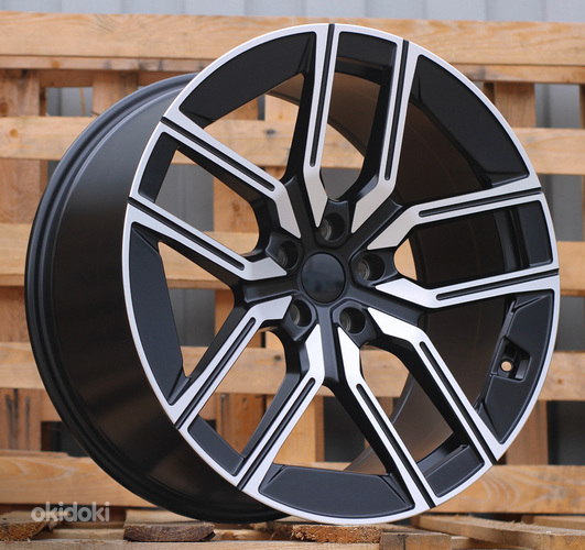 R20x10  5X112  ET  41  66.6  I5619  Black Polished Half Matt (MBHM)  For BMW  (P1)  (Rear+Front)