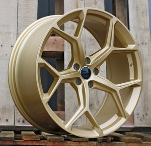 R22x9.5  5X112  ET  31  66.5  I5598  (FBX112)  Gold+Polished (YP)  For AUD (1 foto / 1)