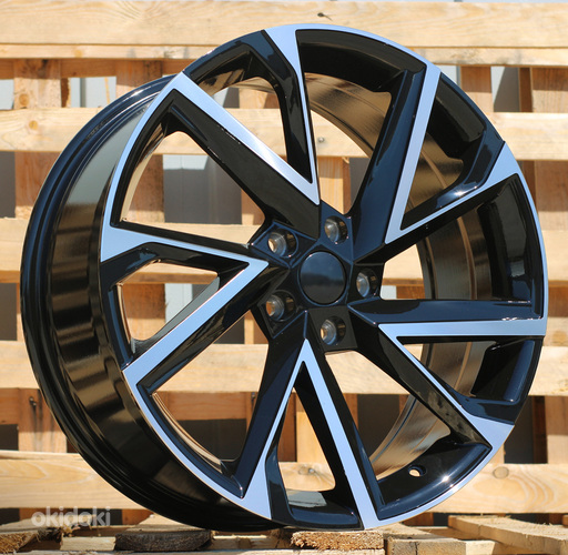 R19x8  5X112  ET  41  57.1  I5568  Black Polished (MB)  For SKODA  (P2)