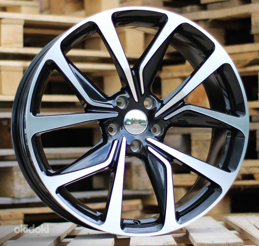 R19x8.5  5X115  ET  41  70.2  I5397  Black Polished+Powder Coating (MBPC)  For OPEL  (K7)