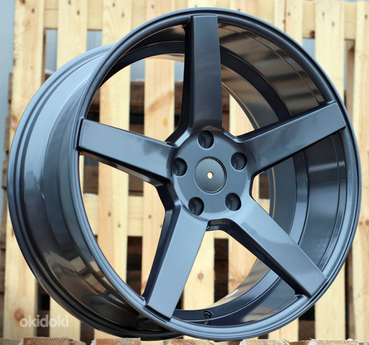 R19x9.5  5X120  ET  38  72.6  I5173  Grey (GR)  For RACIN  (P2)  (Rear+Front  Style Vossen)