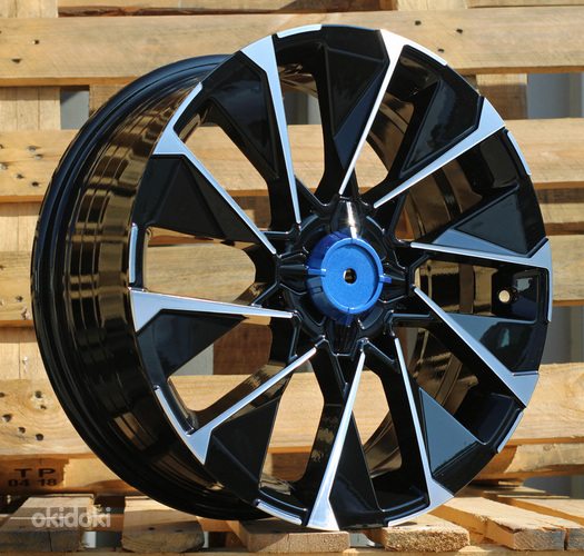 R17x7  4X100  ET  37  60.1  I2102  (HF2102)  Black Polished (MB)  For RENAU  (P2)  (HYBRID FORGED)