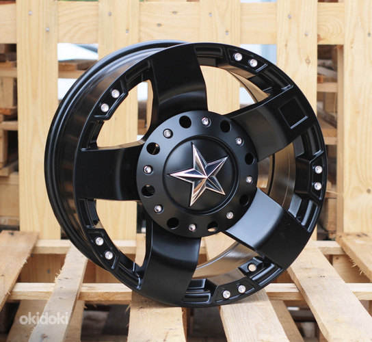 R16x8  6X139.7  ET  0  110.1  I5137  Black Half Matt (BLHM)  For 4X4  (K7)