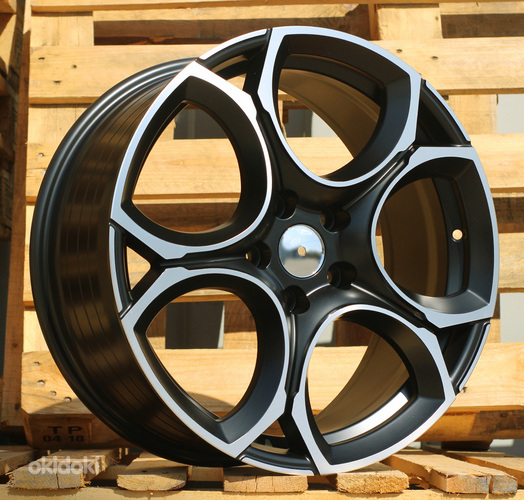 R18x8  5X112  ET  45  57.1  I5162  Black Polished Half Matt (MBHM)  For VW  (Z5)  (NEW Model (Color code MBHW))