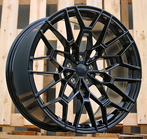 R20x9.5  5X112  ET  37  66.6  I0384  Black (BL)  For BMW  (K3+Z5)  (Rear+Front) (1 foto / 1)