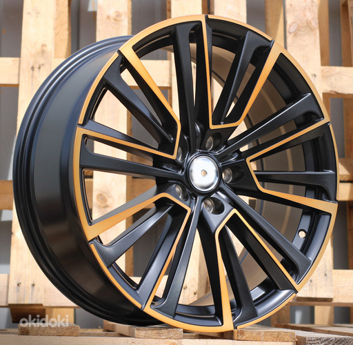 R18x8  5X112  ET  45  57.1  I0361  Black Polished Half Matt Cooper (MBHMC)  For SKODA  (P1)