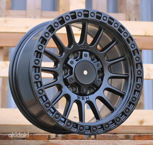 R16x8  5X127  ET  M15  87.1  I0370  Black Half Matt (BLHM)  For 4X4  (K8)