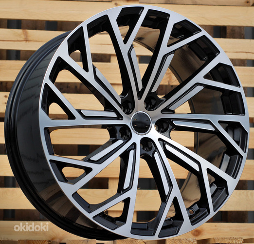 R19x8.5  5X112  ET  34  66.5  I0337  (FBX169)  Black Polished (MB)  For AUD  (Z6)  ((AKC 120 Eur)HYBRID FORGED)