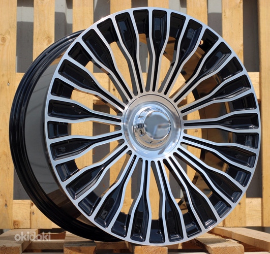 R18x8  5X112  ET  41  66.6  I0313  Black Polished (MB)  For MER  (Z5)