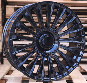 R20x9.5  5X112  ET  38  66.6  I0313  (FBX227)  Black (BL)  For MER  (Z5)  (HYBRID FORGED Front+Rear) (1 foto / 1)