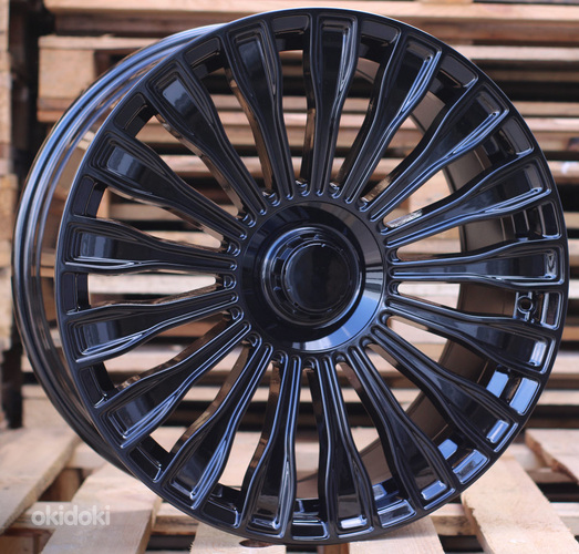 R20x9.5  5X112  ET  38  66.6  I0313  (FBX227)  Black (BL)  For MER  (Z5)  (HYBRID FORGED Front+Rear)