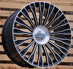 R21x9  5X112  ET  30  66.6  I0313  (BY1785)  Black Polished (MB)  For MER  (P+Z3+Z2)  (Rear+Front) (1 foto / 1)