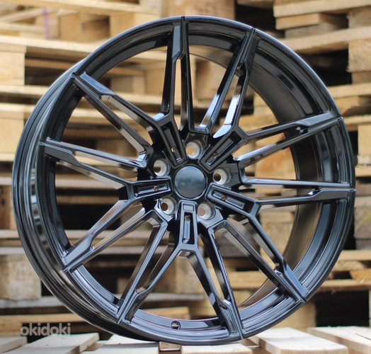 R20x9.5  5X120  ET  45  66.6  I0294  Black (BL)  For BMW  (P2)  (Rear+Front)