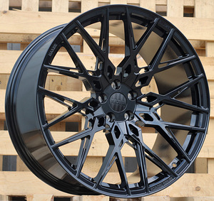 R22x9.5  5X112  ET  30  66.6  HXF03  Black (BL)  For HAXER  (K3)  (FORGED  (NEW Model) Rear+Front) (1 foto / 1)