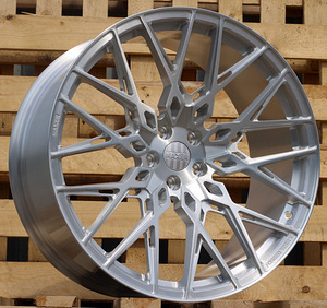 R23x12  5X112  ET  35  66.6  HXF03  Brush Silver (BS)  For HAXER  (K3)  (FORGED  (NEW Model) Rear+Front) (1 foto / 1)