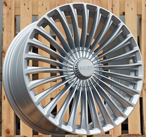 R20x9.5  5X112  ET  43  66.6  HX09F  Silver Shining (SS)  For HAXER  (K4)  (HYBRID FORGED (For car Mercedes Benz)) (1 foto / 1)
