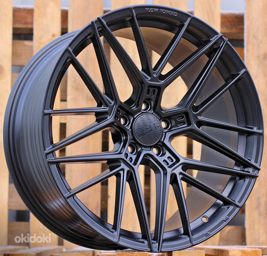 R20x9.5  5X112  ET  40  66.5  HX07F  Black Half Matt (BLHM)  For HAXER  (P2)  (HYBRID FORGED)