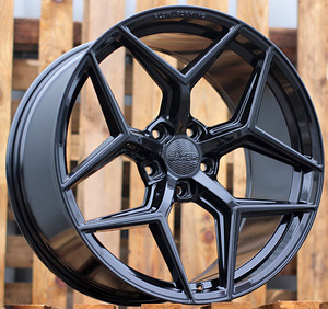R19x9.5  5X120  ET  40  72.6  HX04F  Black (BL)  For HAXER  (K4)  (HYBRID FORGED (Front+Rear)) (1 foto / 1)