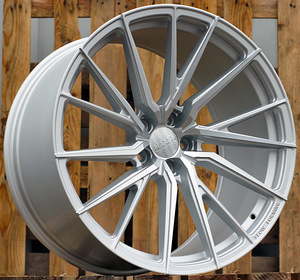 R20x8.5  5X112  ET  35  66.5  HX06F  Polished Silver Half Matt (MSHM)  For HAXER  (K2+K4)  (HYBRID FORGED (Front+Rear)) (1 foto / 1)