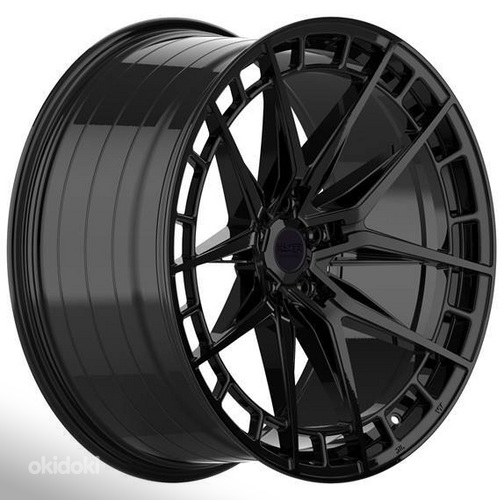 R19x8.5  5X114.3  ET  40  67.1  HX046F  Black Half Matt (BLHM)  For HAXER