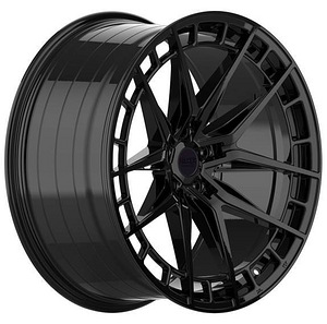 R19x9.5  5X112  ET  40  66.5  HX046F  Black Half Matt (BLHM)  For HAXER (1 foto / 1)