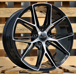 R18x8  5X120  ET  40  72.6  HX043  Black Polished (MB)  For HAXER  (K2)  ((AKC 80 Eur)) (1 foto / 1)