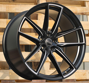 R19x8  5X108  ET  42  63.3  HX045  Black Half Matt (BLHM)  For HAXER  (Z2+Z1)  ((AKC 115 Eur)) (1 foto / 1)
